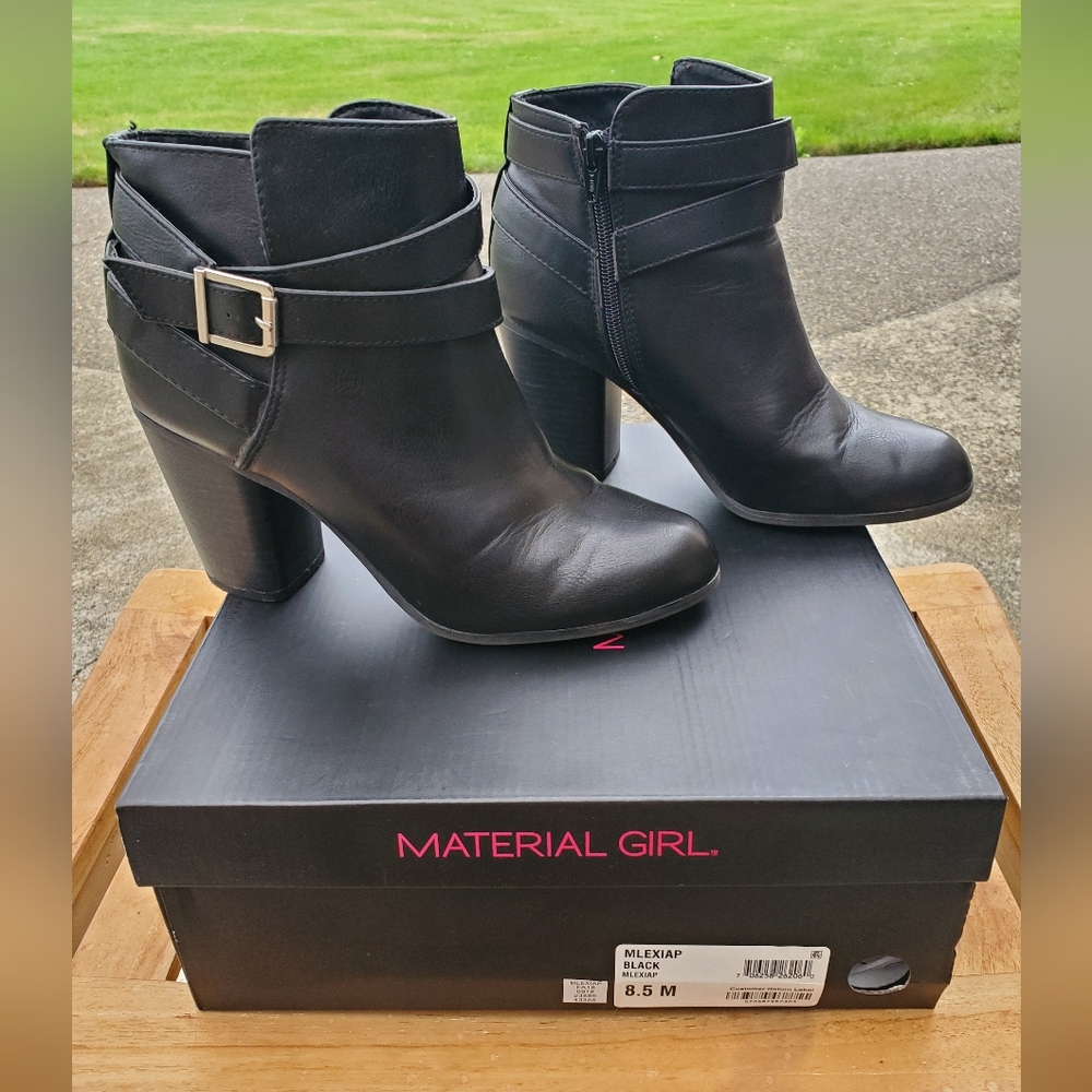 Block-Heel Booties